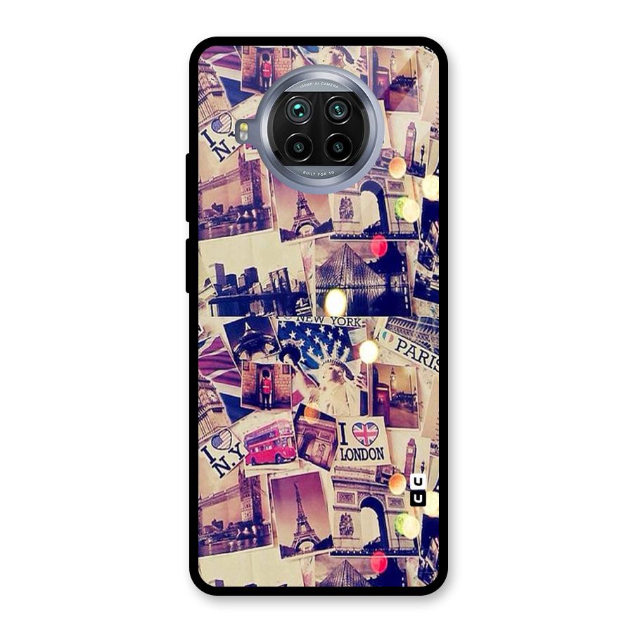 Travel Pictures Glass Back Case for Mi 10i
