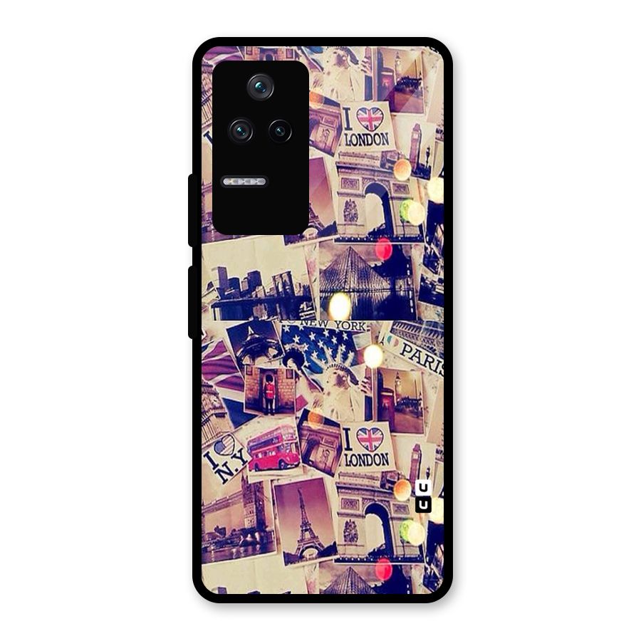 Travel Pictures Glass Back Case for Poco F4 5G