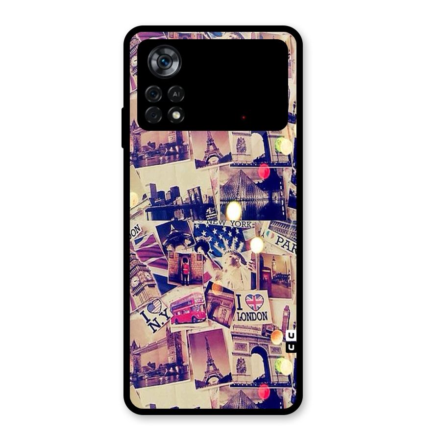 Travel Pictures Glass Back Case for Poco X4 Pro 5G
