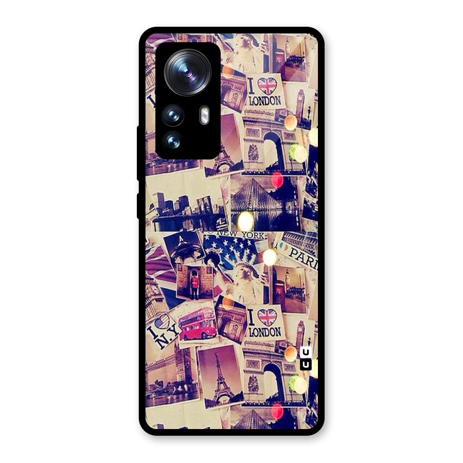 Travel Pictures Glass Back Case for Xiaomi 12 Pro