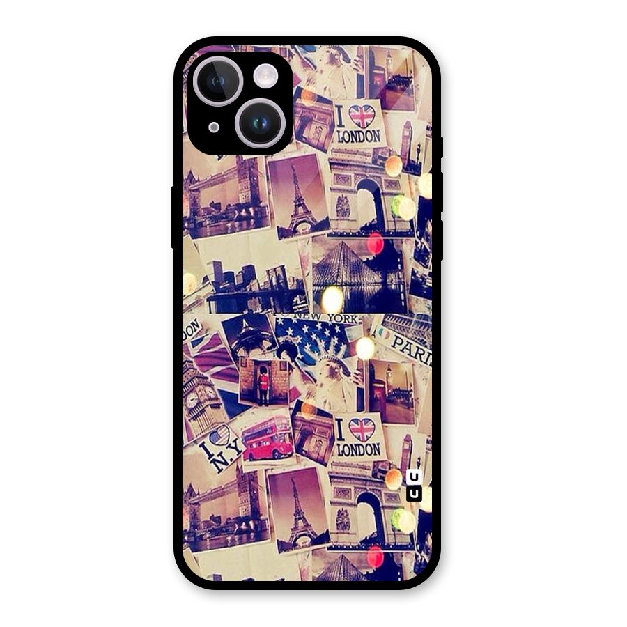 Travel Pictures Glass Back Case for iPhone 14 Plus