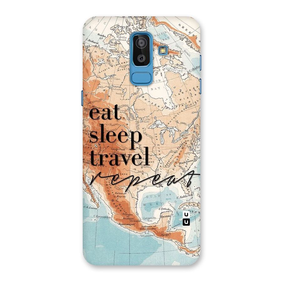Travel Repeat Back Case for Galaxy On8 (2018)