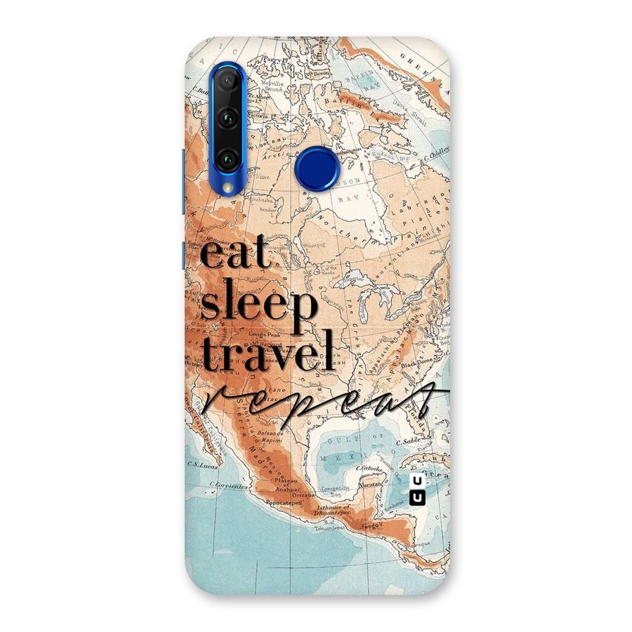 Travel Repeat Back Case for Honor 20i
