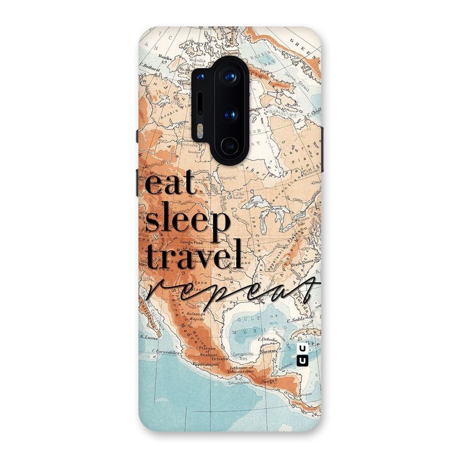 Travel Repeat Back Case for OnePlus 8 Pro