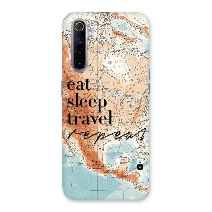 Travel Repeat Back Case for Realme 6i