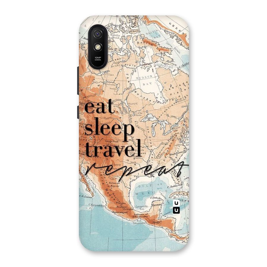 Travel Repeat Back Case for Redmi 9A