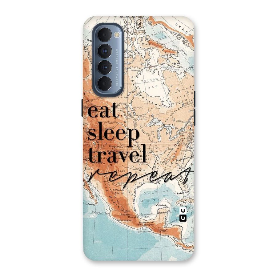 Travel Repeat Back Case for Reno4 Pro