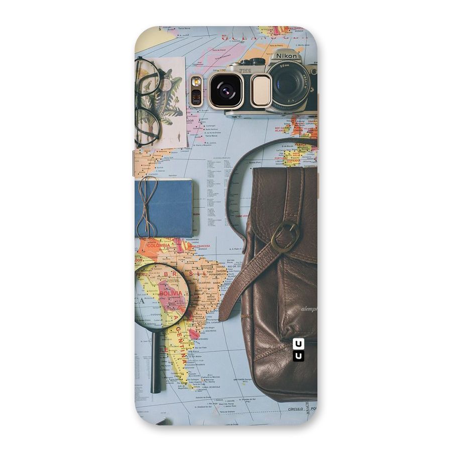 Travel Requisites Back Case for Galaxy S8