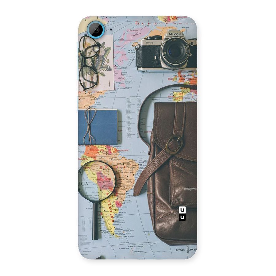 Travel Requisites Back Case for HTC Desire 826