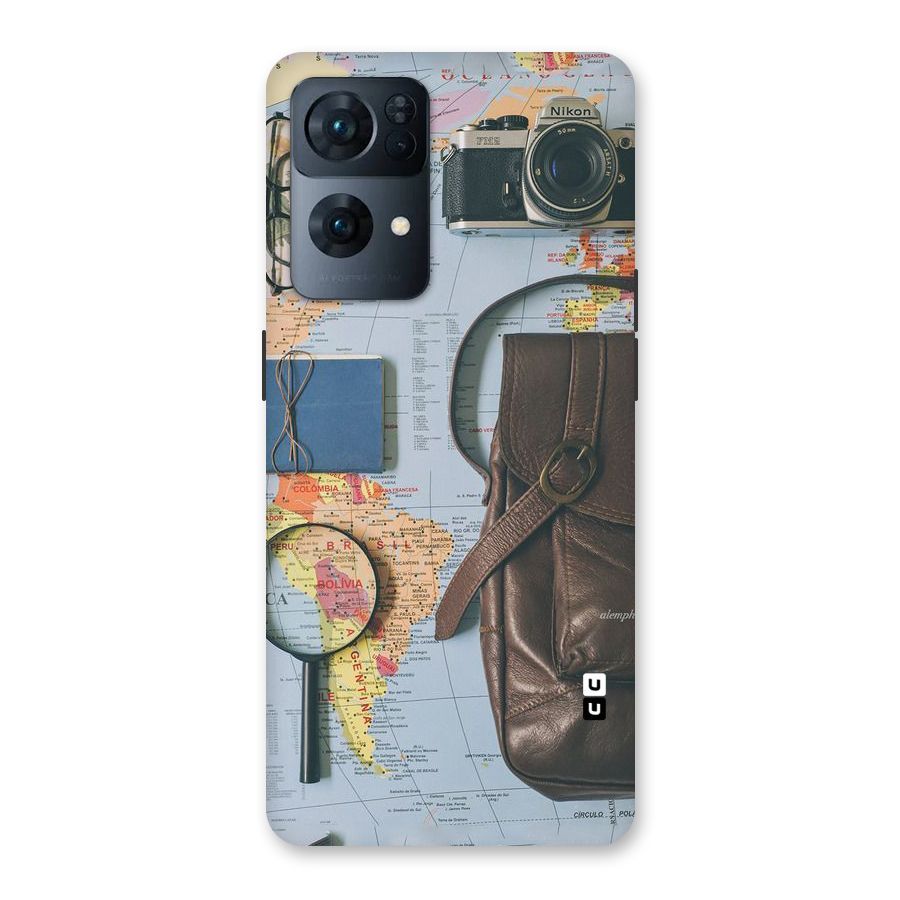 Travel Requisites Back Case for Oppo Reno7 Pro 5G