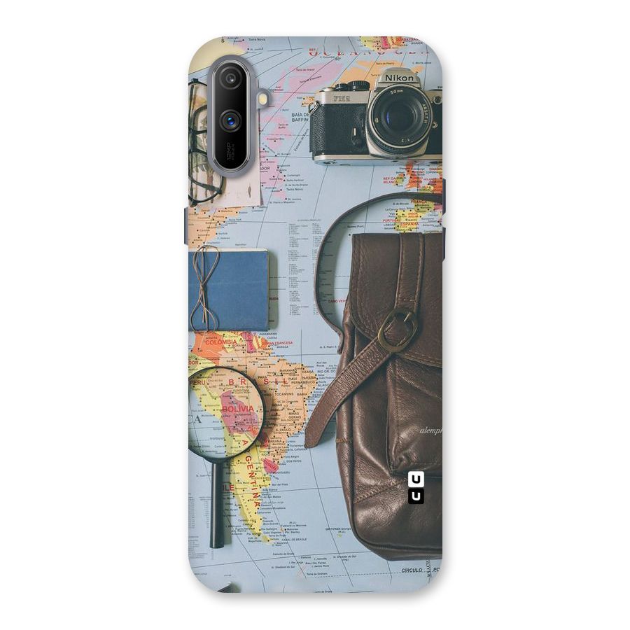 Travel Requisites Back Case for Realme C3