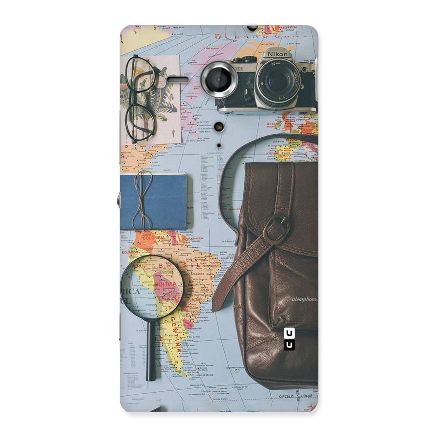 Travel Requisites Back Case for Sony Xperia SP