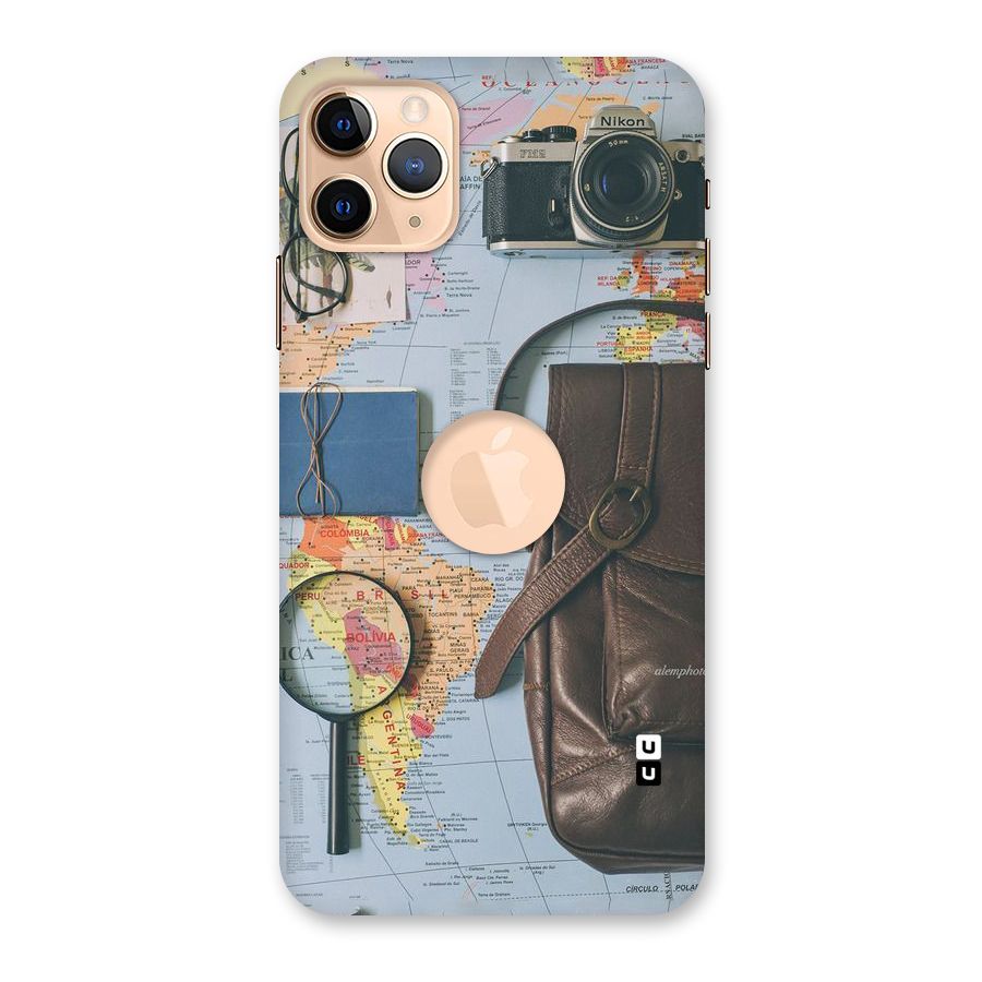 Travel Requisites Back Case for iPhone 11 Pro Max Logo Cut