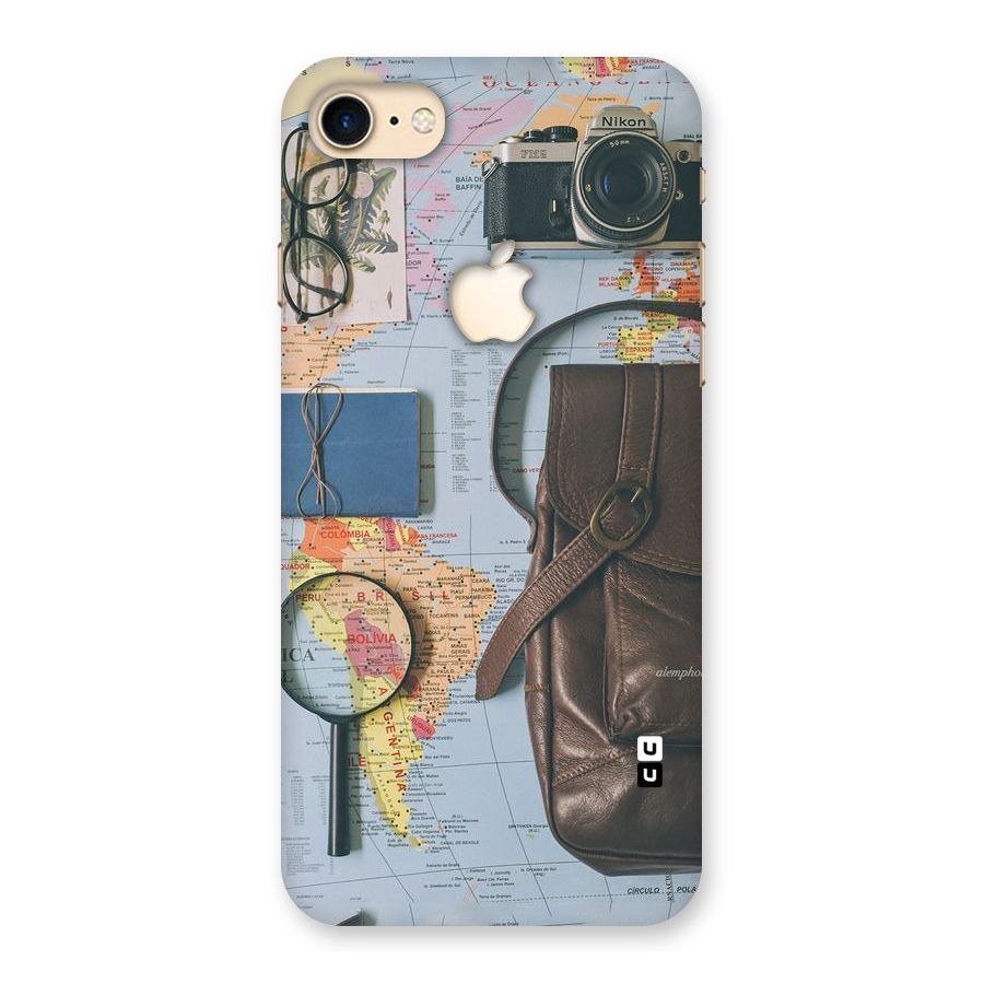 Travel Requisites Back Case for iPhone 7 Apple Cut