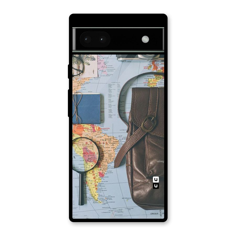 Travel Requisites Glass Back Case for Google Pixel 6a