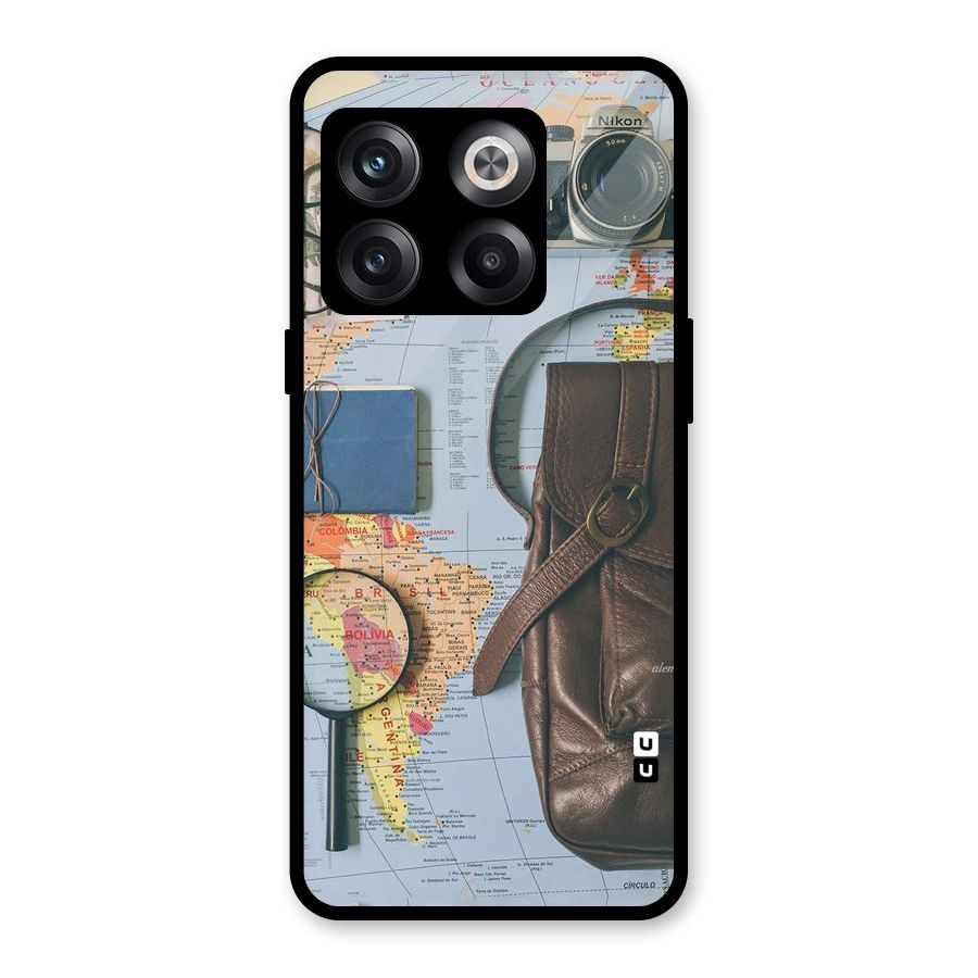 Travel Requisites Glass Back Case for OnePlus 10T