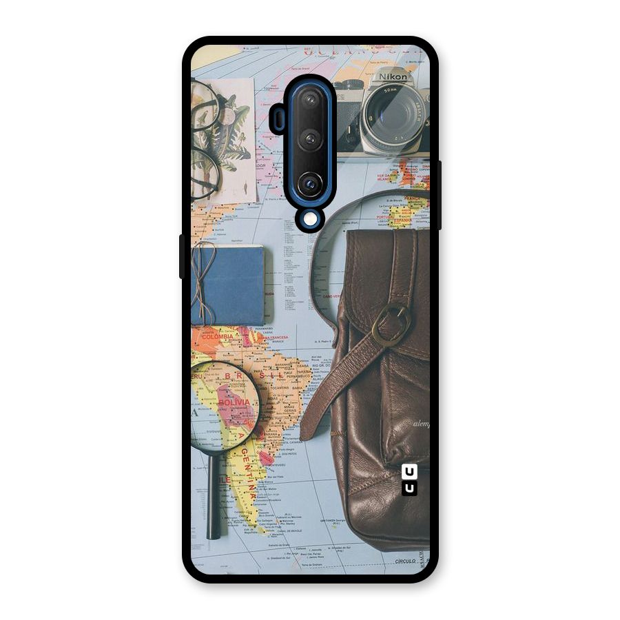 Travel Requisites Glass Back Case for OnePlus 7T Pro