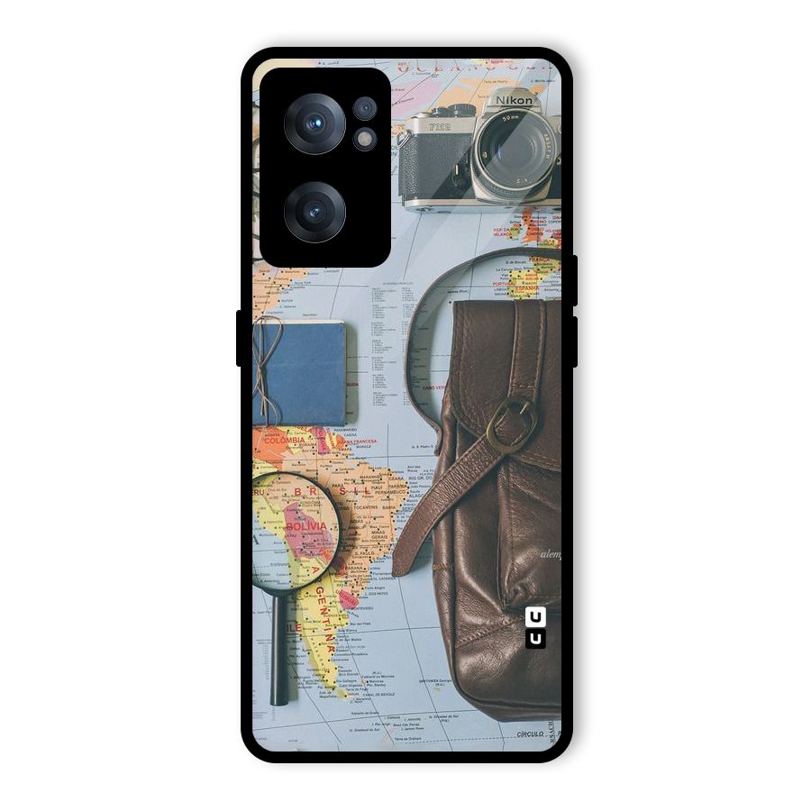 Travel Requisites Glass Back Case for OnePlus Nord CE 2 5G