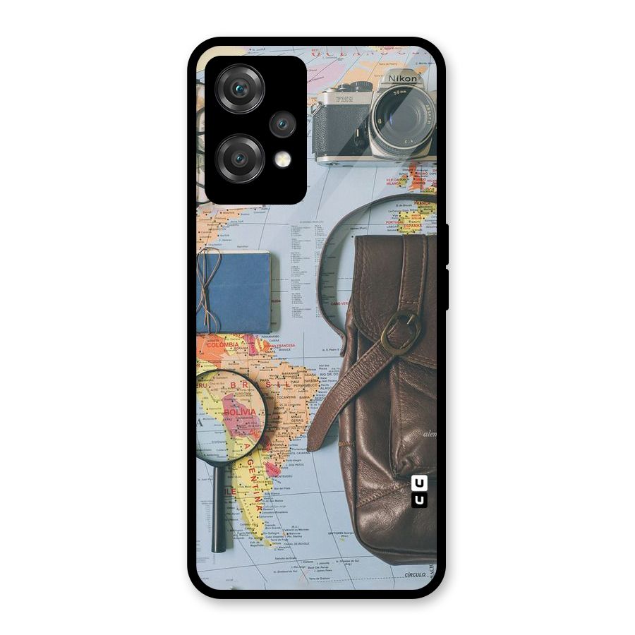 Travel Requisites Glass Back Case for OnePlus Nord CE 2 Lite 5G