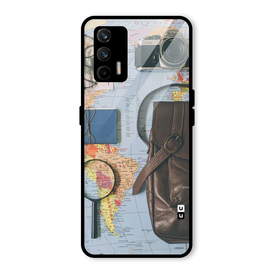 Travel Requisites Glass Back Case for Realme GT 5G