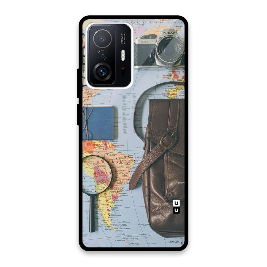 Travel Requisites Glass Back Case for Xiaomi 11T Pro