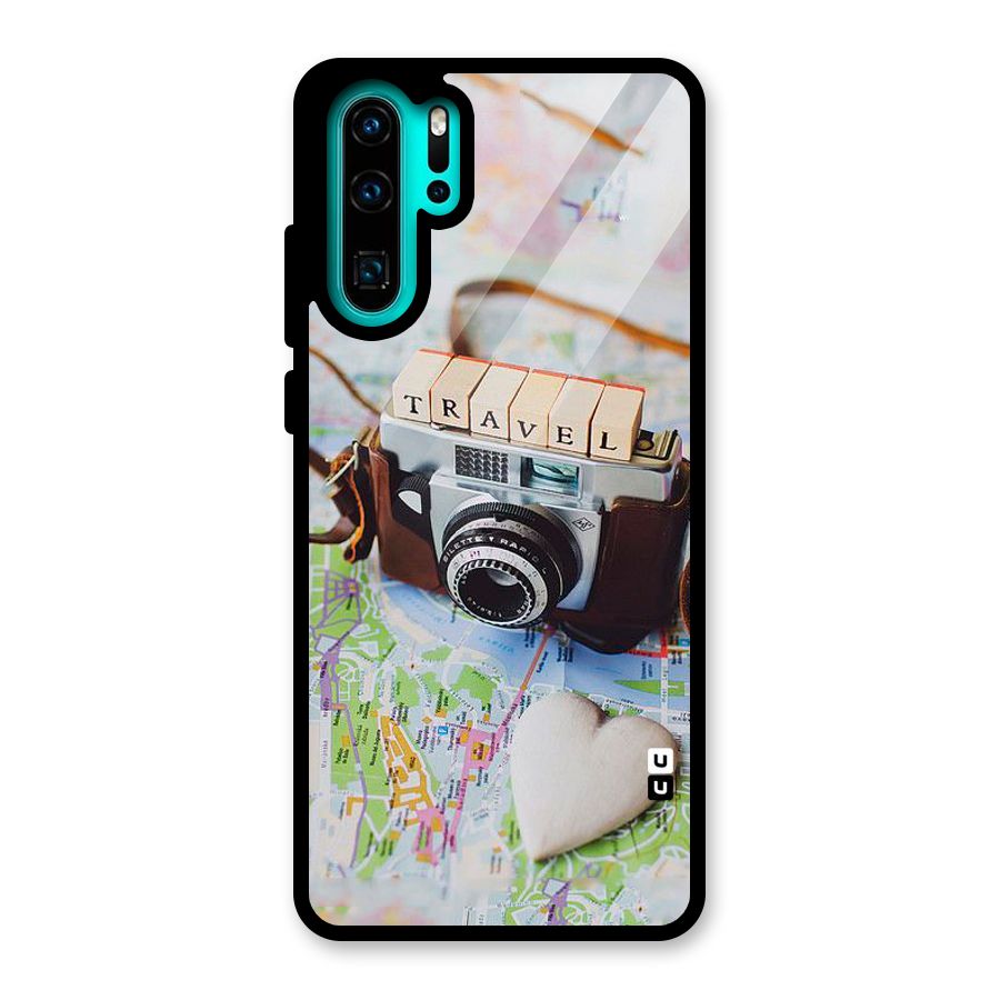Travel Snapshot Glass Back Case for Huawei P30 Pro