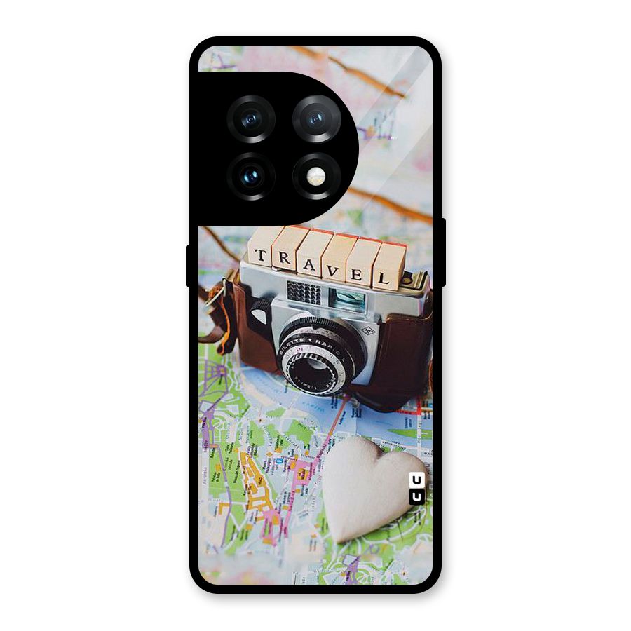 Travel Snapshot Glass Back Case for OnePlus 11