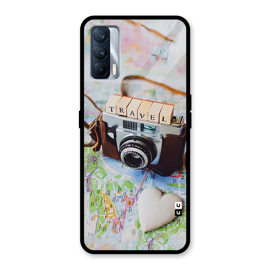 Travel Snapshot Glass Back Case for Realme X7