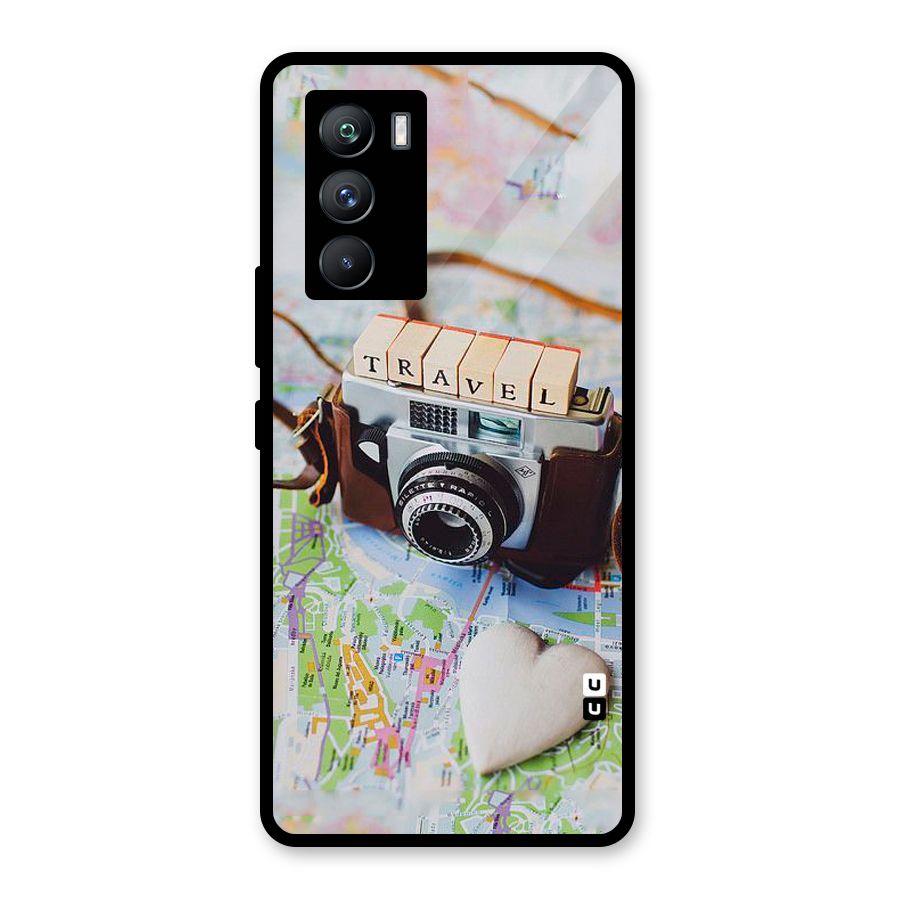Travel Snapshot Glass Back Case for Vivo iQOO 9 SE