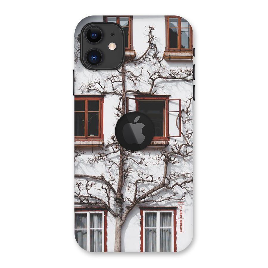 Tree House Back Case for iPhone 11 Logo Cut