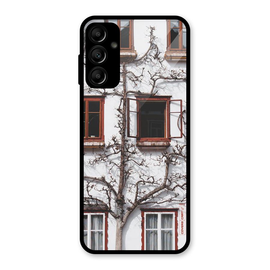 Tree House Glass Back Case for Galaxy A14 5G