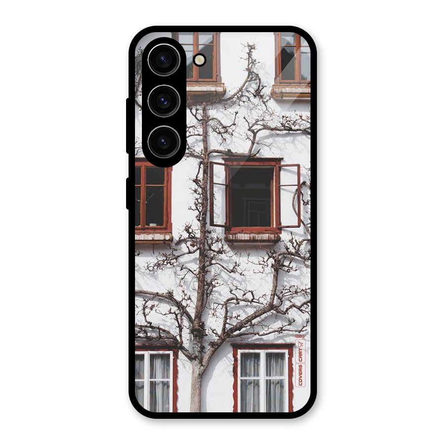 Tree House Glass Back Case for Galaxy S23