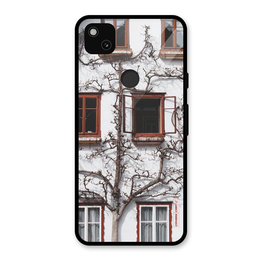 Tree House Glass Back Case for Google Pixel 4a