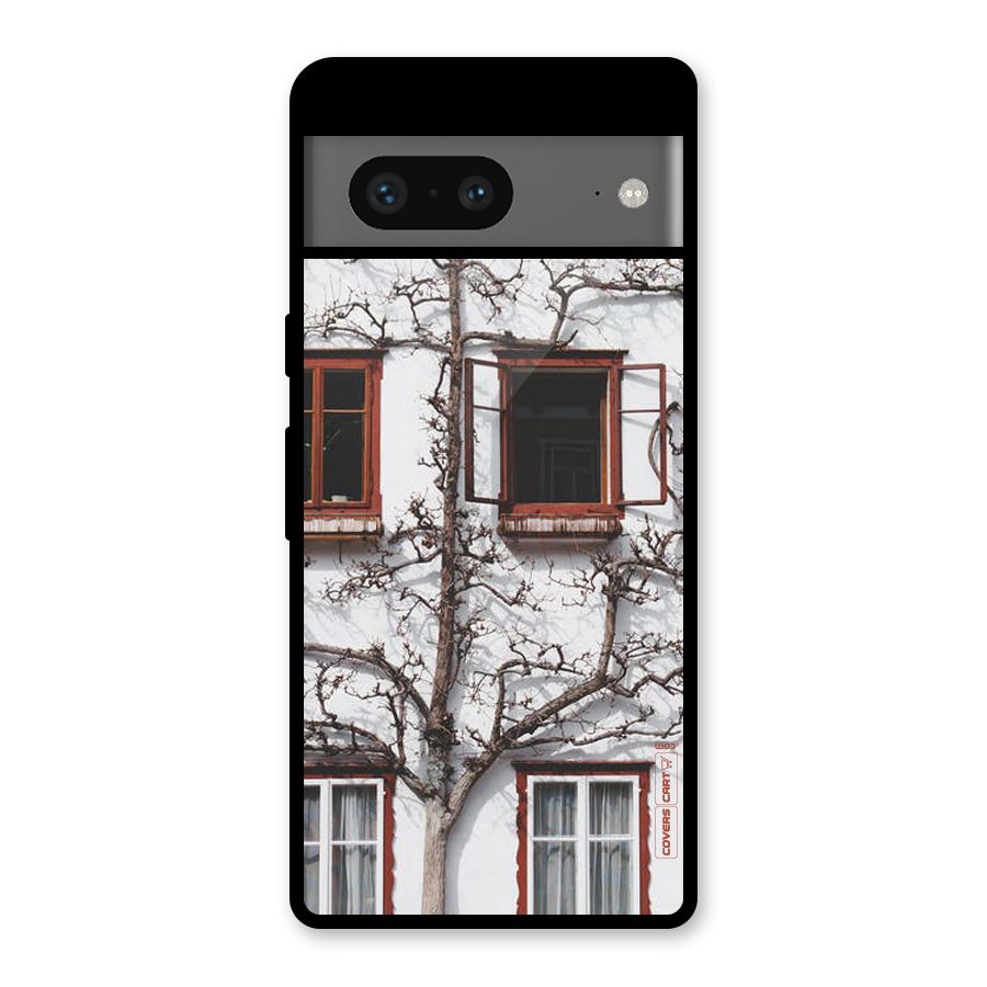 Tree House Glass Back Case for Google Pixel 7