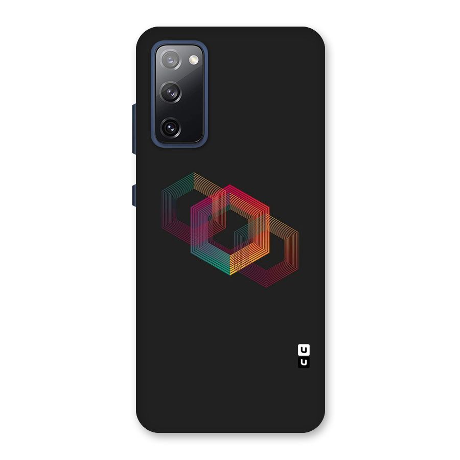 Tri-hexa Colours Back Case for Galaxy S20 FE