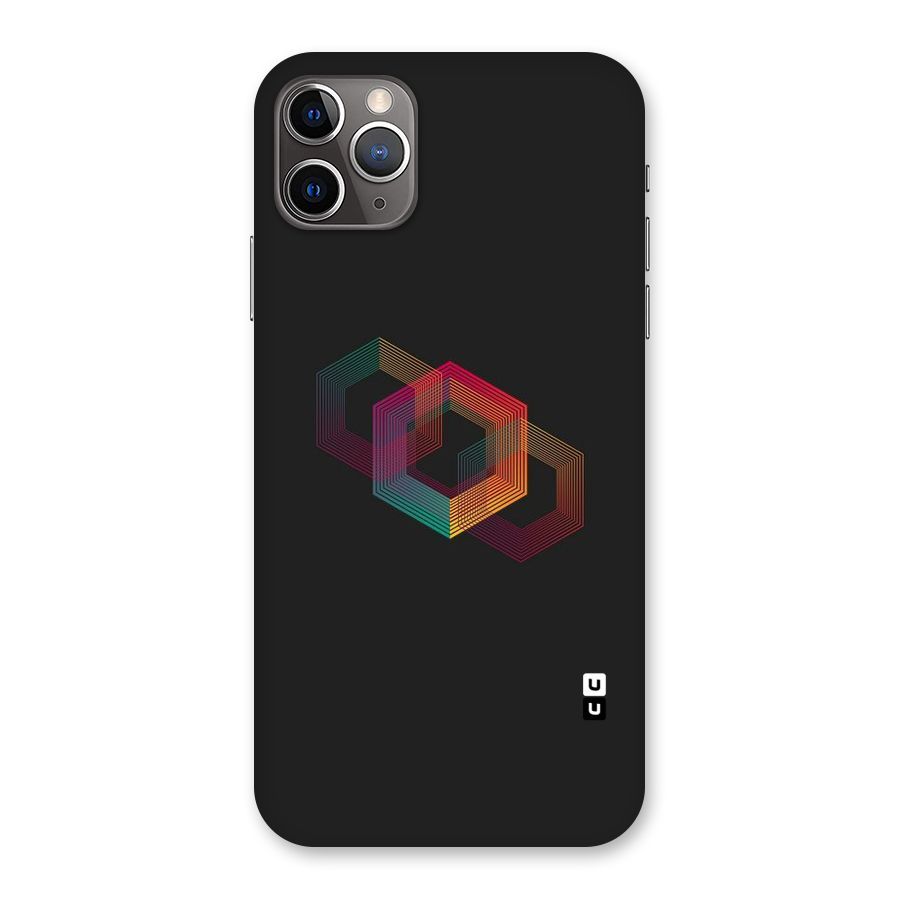 Tri-hexa Colours Back Case for iPhone 11 Pro Max