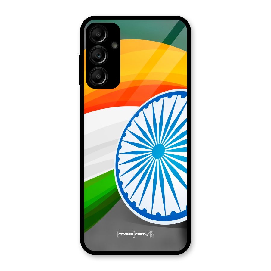 Tri Color Glass Back Case for Galaxy A14 5G