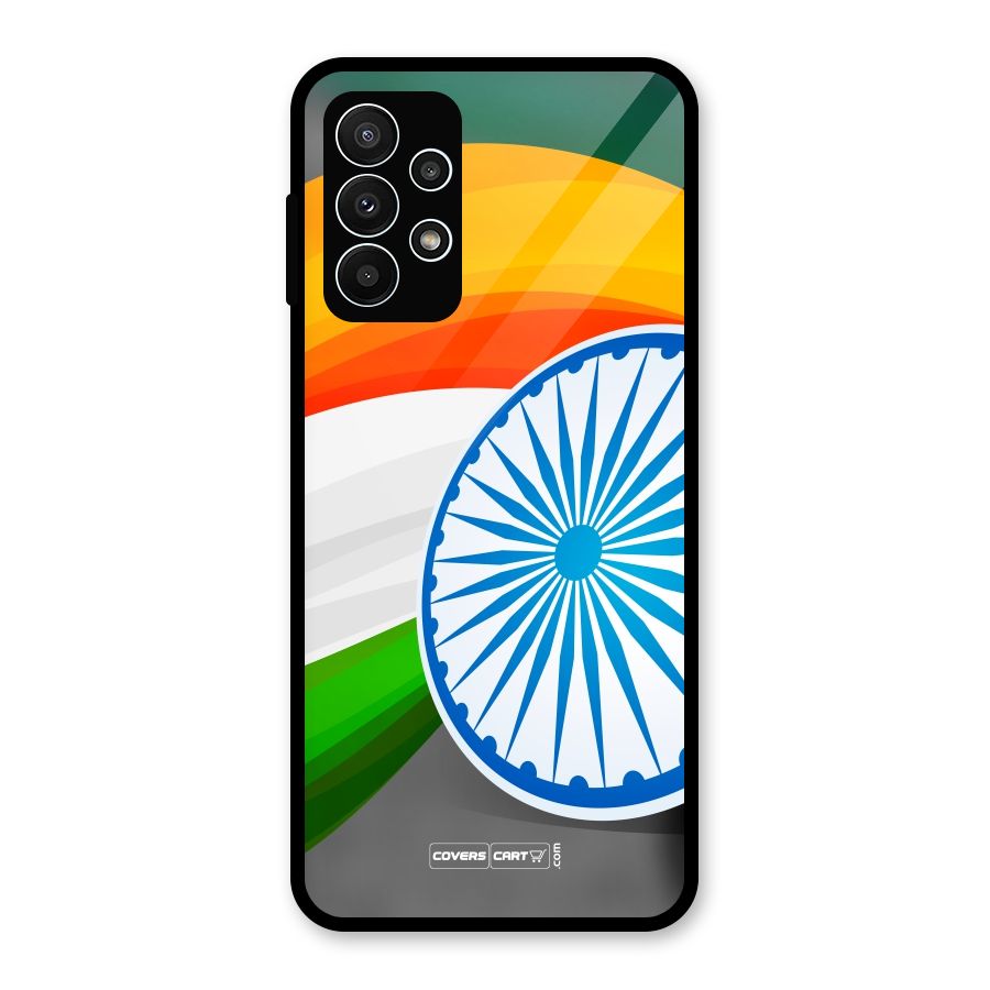 Tri Color Glass Back Case for Galaxy A23