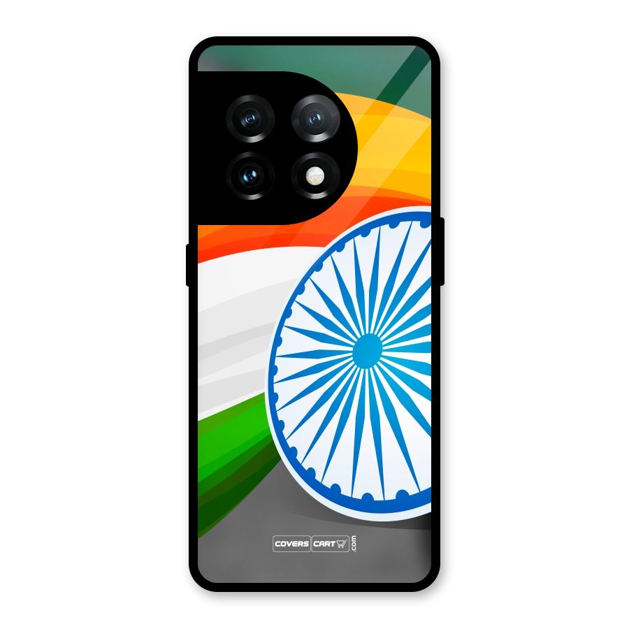 Tri Color Glass Back Case for OnePlus 11