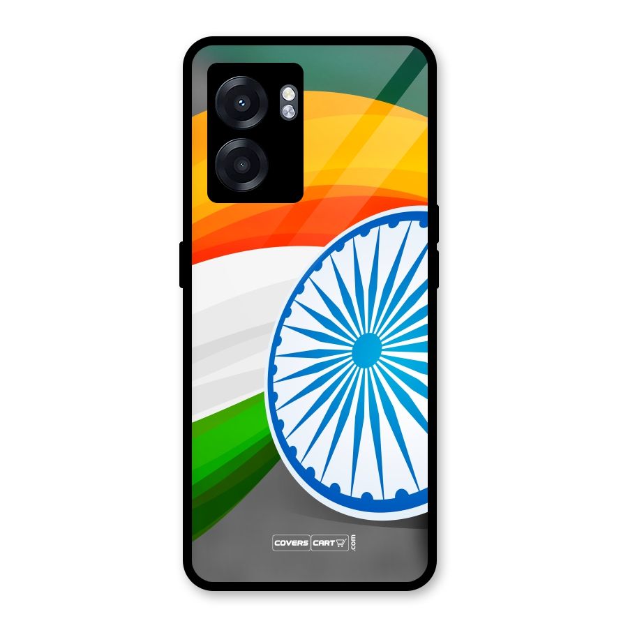 Tri Color Glass Back Case for Oppo K10 (5G)