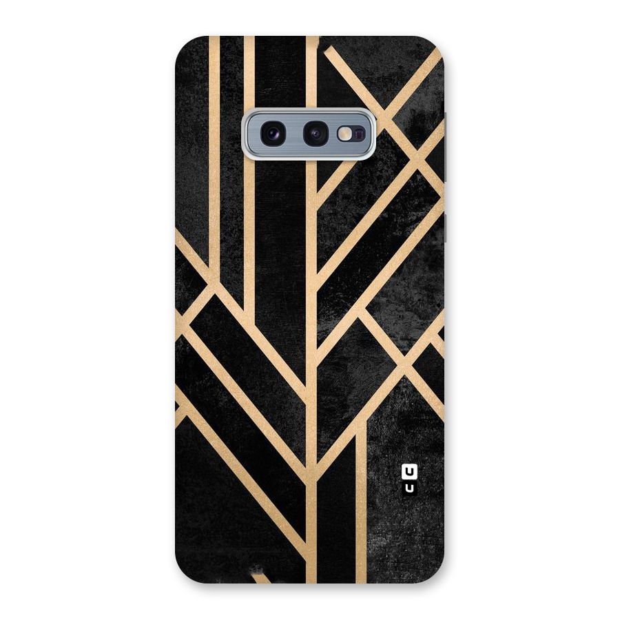 Tri Lines Gold Back Case for Galaxy S10e