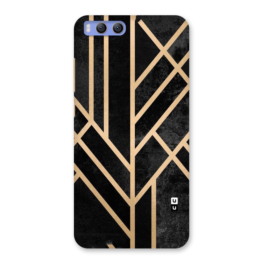 Tri Lines Gold Back Case for Xiaomi Mi 6