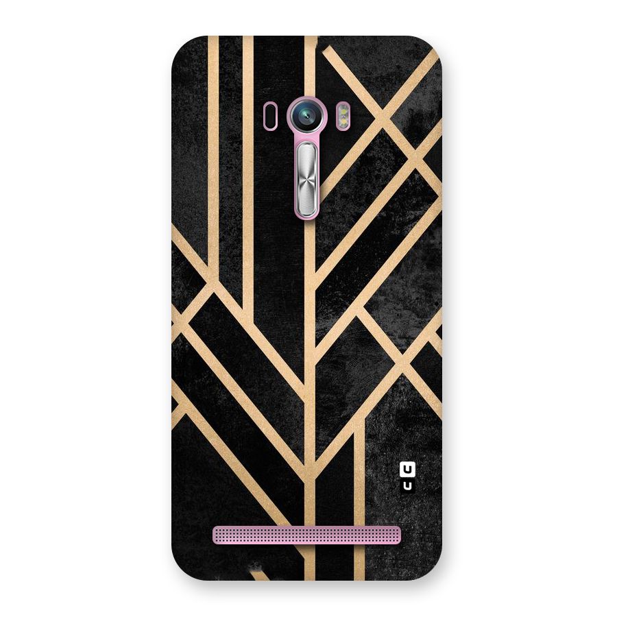 Tri Lines Gold Back Case for Zenfone Selfie