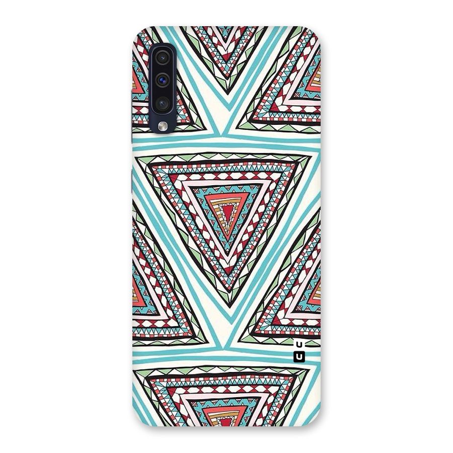 Triangle Abstract Mode Back Case for Galaxy A50s