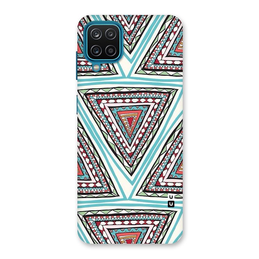 Triangle Abstract Mode Back Case for Galaxy M12