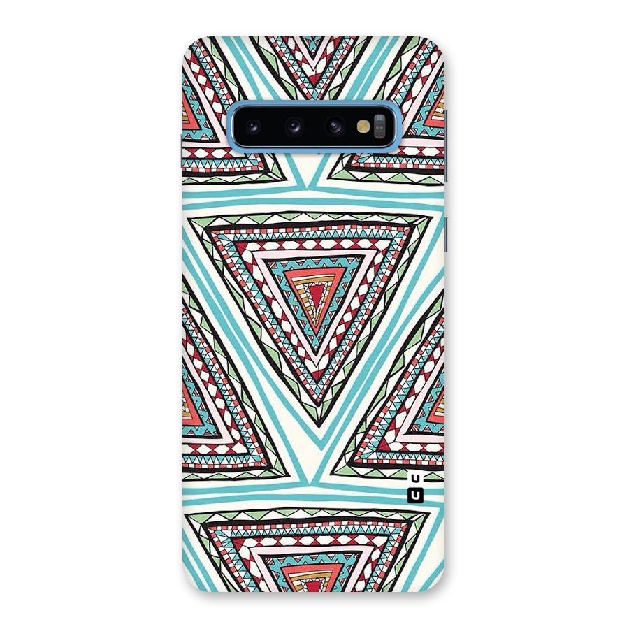 Triangle Abstract Mode Back Case for Galaxy S10