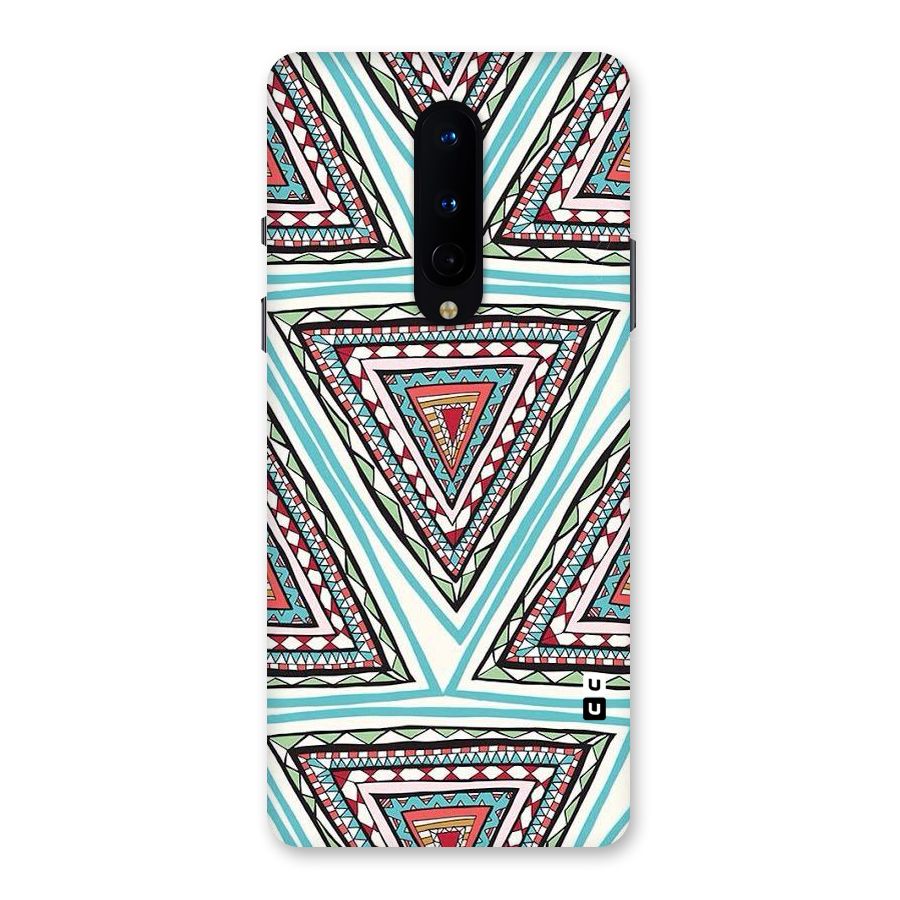Triangle Abstract Mode Back Case for OnePlus 8