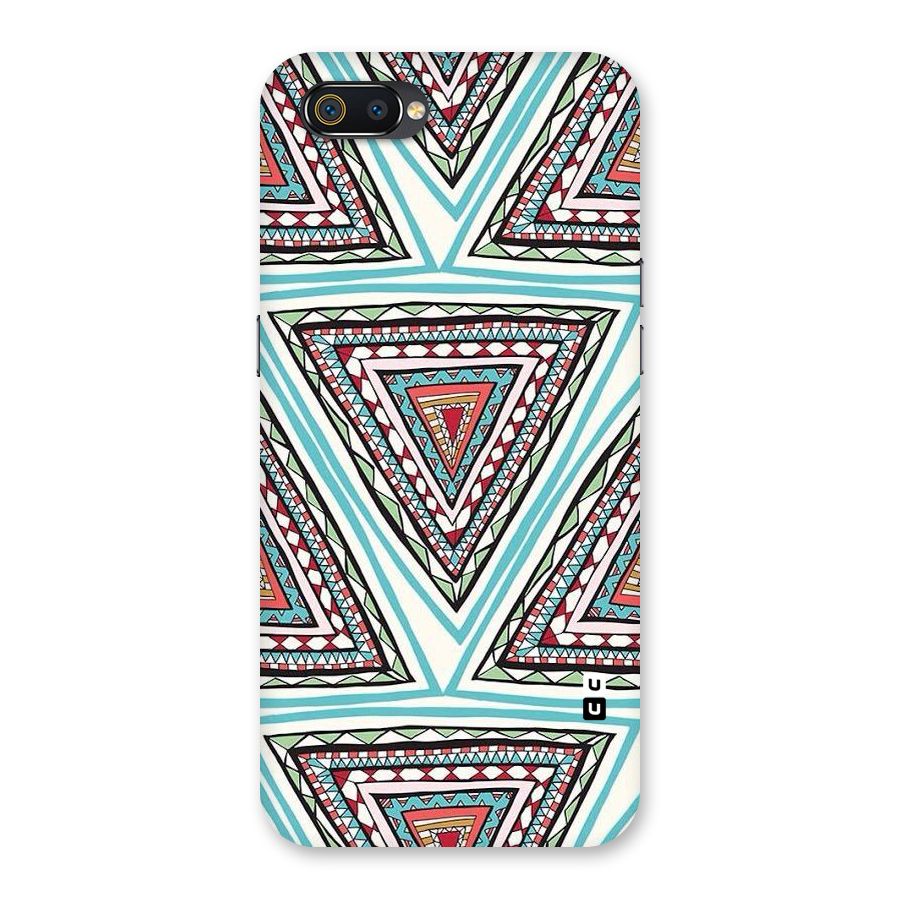 Triangle Abstract Mode Back Case for Realme C2