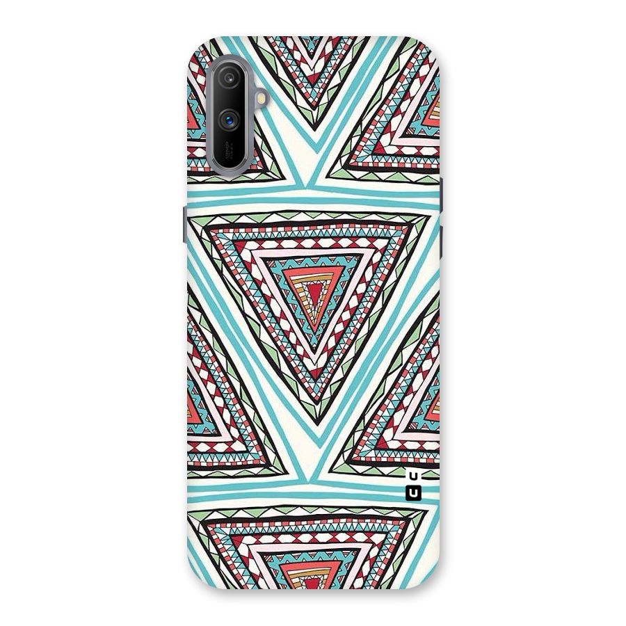 Triangle Abstract Mode Back Case for Realme C3