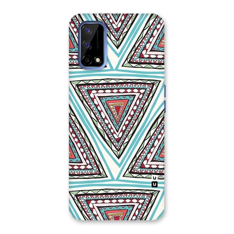 Triangle Abstract Mode Back Case for Realme Narzo 30 Pro